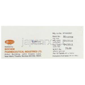 ラビサー Rabicer, パリエットジェネリック, ラベプラゾール 20mg 錠 (Biochem) 製造元情報