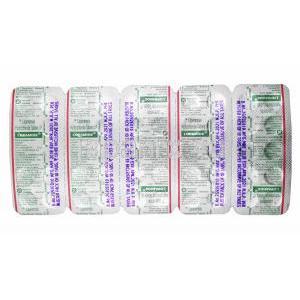 ロペラミド（ロペミンジェネリック）, Lopamide 2mg 錠 (Torrent) 錠剤裏面