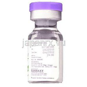アミカシン（ビクリン ジェネリック）, Alfakim, 250mg 2ml 注射 (Ranbaxy) ボトル　成分