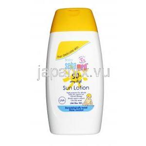 ベビーセバメド　Spf 50 ベビーローション, 日焼け止めローション, 200ml, ボトル