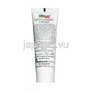 セバメド 保湿クリーム, ワセリン、Myreth-3ミリスチン酸、グリセリンおよびその他の皮膚保湿成分, クリーム 50ml, チューブ情報