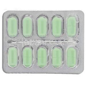 オルニダゾール(チベラルジェネリック)　Giro  500mg 錠 (Panacea Biotec)  前面