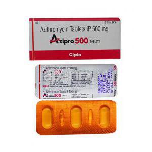 アジプロ, アジスロマイシン  500mg