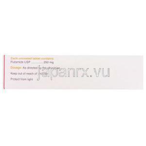 フルタミド  (オダインジェネリック),  Cytinud 250mg 錠　成分