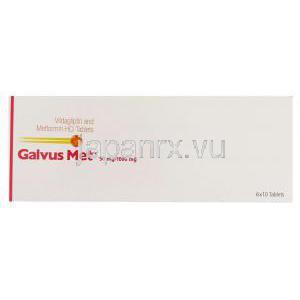 ビルダグリプチン / メトホルミン塩酸塩（ゾマリスト ジェネリック）, ガルバス メット Galvus