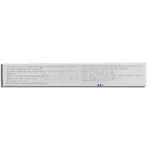 グルコトロールＸＬ　Glucotrol XL, グリピジド 5mg 錠 (Pfizer) 箱側面