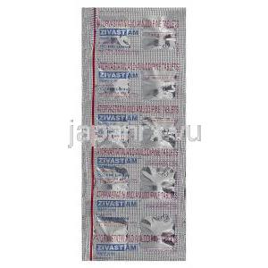 ジバストAM, カデュエットジェネリック,アムロジピン 5mg/アトルバスタチン 10mg 合剤　錠剤