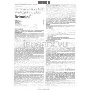 ブリモニジン酒石酸塩/チモロールマレイン酸塩 （コンビガン ジェネリック）, Brimolol, 0.15% /　0