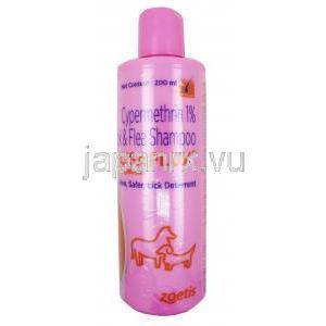 シサフラックス 犬用シャンプー (シペルメトリン) 200ml ボトル