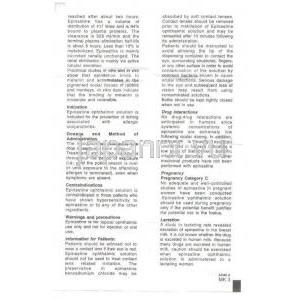 エピナスチン（エレスタット ジェネリック）  0.05% w/v 5ML 点眼薬 (Cipla) 情報シート2
