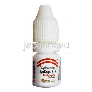オプトケア ペット用 点眼薬, シクロスポリン 0.1%, ペット用点眼薬, 5ml, ボトル