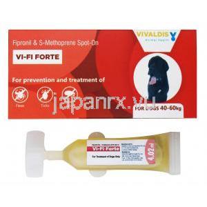 バイファイ フォルテ (40kgs～60kgの犬用) 箱、ピペット