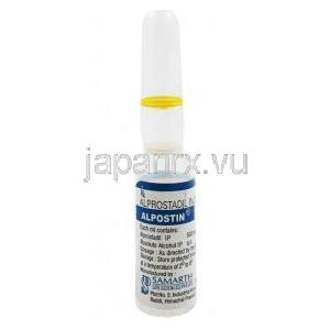 アルポスチン, アルプロスタジル注射, 1ml, 500mcg, アンプル