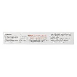 ソリフィックス 軟膏 (カルシポトリオール/クロベタゾール) 30g 成分
