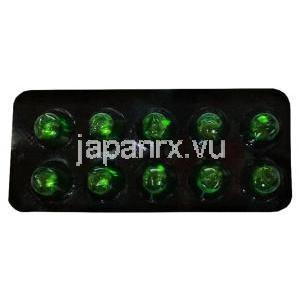 アルファカルシドール-1, アルファカルシドール カプセル 1mcg, 製造元:Panacea Biotec,　シート表面