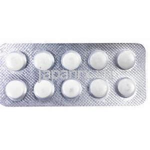 ミノキシノル (メロキシカム) 7.5mg 錠剤,シート表面