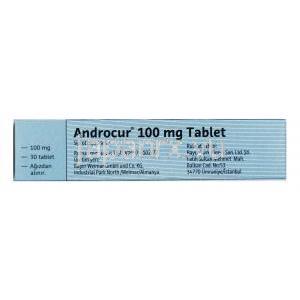 アンドロクール シプロテロン酢酸 100mg 製造元