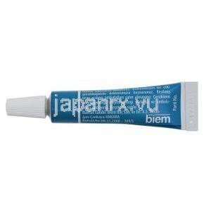 ウィルポス 眼軟膏 (アシクロビル) チューブ裏面
