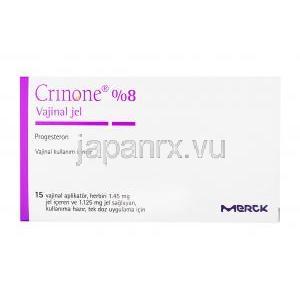 クリンワン 膣用ジェル (プロゲステロン) 8% 箱