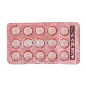 HCQS, ヒドロキシクロロキン 200mg 錠剤
