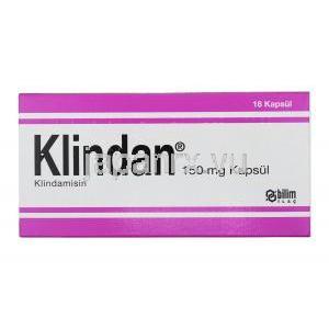 クリンダン (クリンダマイシン) 150mg 箱前面