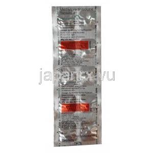 マクプレッド, メチルプレドニゾロン 4mg, 錠 包装