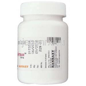 ニトロフラントイン（マクロビッド ジェネリック）, Niftran   100MG 錠 (Ranbaxy) 製造者情報