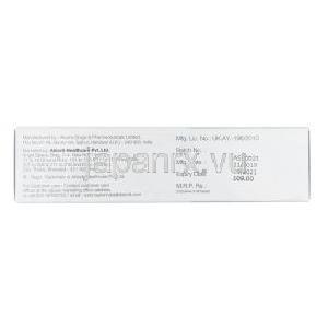 クロトラックス HC クリーム (クロタミトン/ ヒドロコルチゾン) 10g, 箱情報