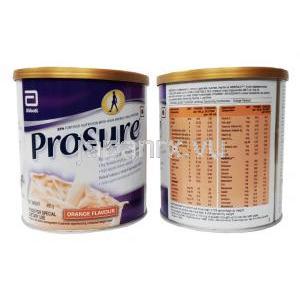 プロシュア パウダー オレンジ味 400g 成分一覧