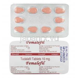 フィメルフィル (タダラフィル) 10mg 錠剤