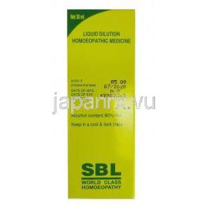 SBL トコン 内服液 箱前面
