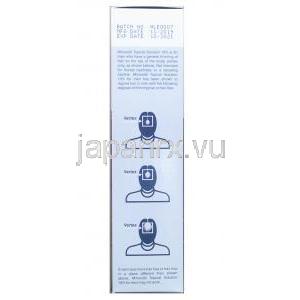 ウゲイン 頭皮外用液 (ミノキシジル) 10% 60 ML 箱側面