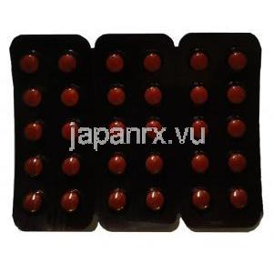 センシバル, ノルトリプチリン, 25mg 10錠, シート表面（3シート）