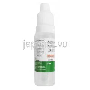 モイソル 点眼薬 (ヒドロキシプロピルメチルセルロース) 5ml 点眼ボトル側面