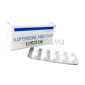 イロシュア,イロペリドン4mg 箱, 錠剤