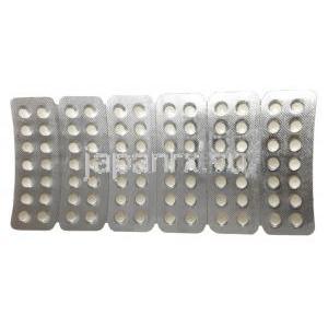 トプシド, ファモチジン20mg, 製造元：Torrent Pharmaceuticals Ltd, シート