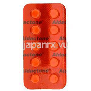 アルダクトン Aldactone, スピロノラクトン 25mg 錠 (RPG Life) 包装