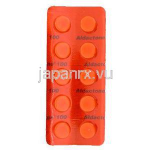 アルダクトン Aldactone, スピロノラクトン 25mg 錠 (RPG Life) 包装