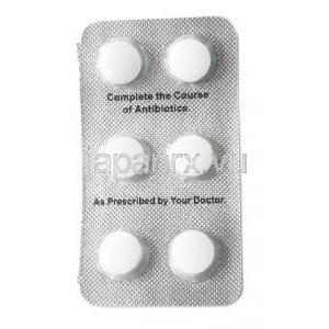 アジー, アジスロマイシン 250mg, 製造元 Cipla, シート