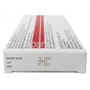 アズマルダ  50mg, サクビトリル 24mg/ バルサルタン 26mg, 製造元：Cipla,箱側面情報２