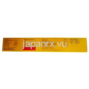エスジピリン インスタジェル,ジクロフェナク 1 % w/w, 50g,製造元：Abbott, 箱情報