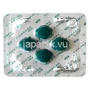 カマグラゴールド100, シルデナフィル 100mg, 製造元：Ajanta Pharma, シート