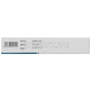 ナルトレックス ロー 1.5,低用量ナルトレキソン 1.5mg,製造元：Maxent,箱情報, 製造日, 消費期限