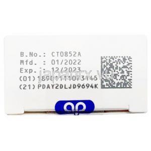 スーパーカマグラ オーラルゼリー, シルデナフィル 100 mg / ダポキセチン 60 mg, 製造元：Ajanta Pharma,箱情報, 製造日, 消費期限