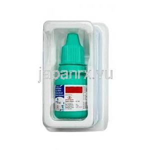 アクエアス ウルトラ点眼薬 ,ポリエチレングリコール 0.4% w/v/ プロピレングリコール 0.3% w/v 点眼薬 10mL, 製造元：Optho Pharma Pvt Ltd, ボトル
