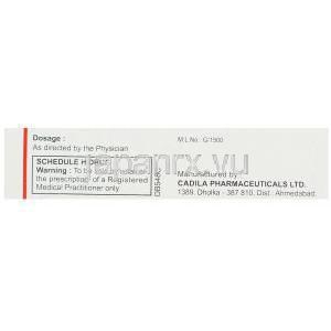 マイレン酸エナラプリル / ヒドロクロロチアジド配合 （Generic  Vaseretic）, Envasl-H, 10mg/ 25mg 錠 (Candila) 製造者