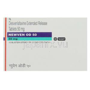 デスベンラファキシン（プリスティク ジェネリック）, ニューベン Newven 100mg 錠 (Torrent)