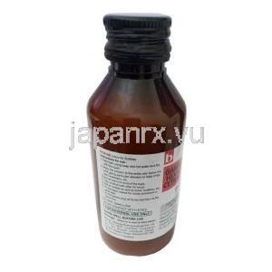 バイオスキャブ ローション, ガンマベンゼンヘキサクロリド 1％w/v, セトリミド 0.1％w/v,ローション 100mL,製造元： Biochem Pharmaceutical Industries, ボトル情報, 使用方法