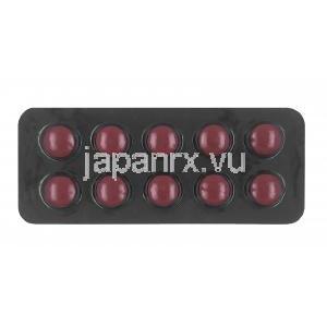 イベルサン 12, イベルメクチン 12mg, 10錠（口腔内崩壊錠）, 製造元：Sunrise remedies,  シート