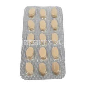 レレント, セチリジン 5mg/ アンブロキソール 60mg, 製造元：Dr Reddy's Laboratories, シート